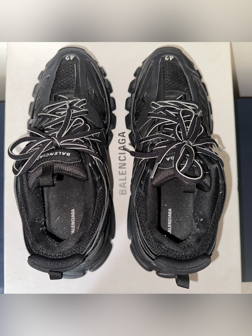 Balenciaga Track Sneakers Black EU 42 / US 9 - Picture 6 of 11